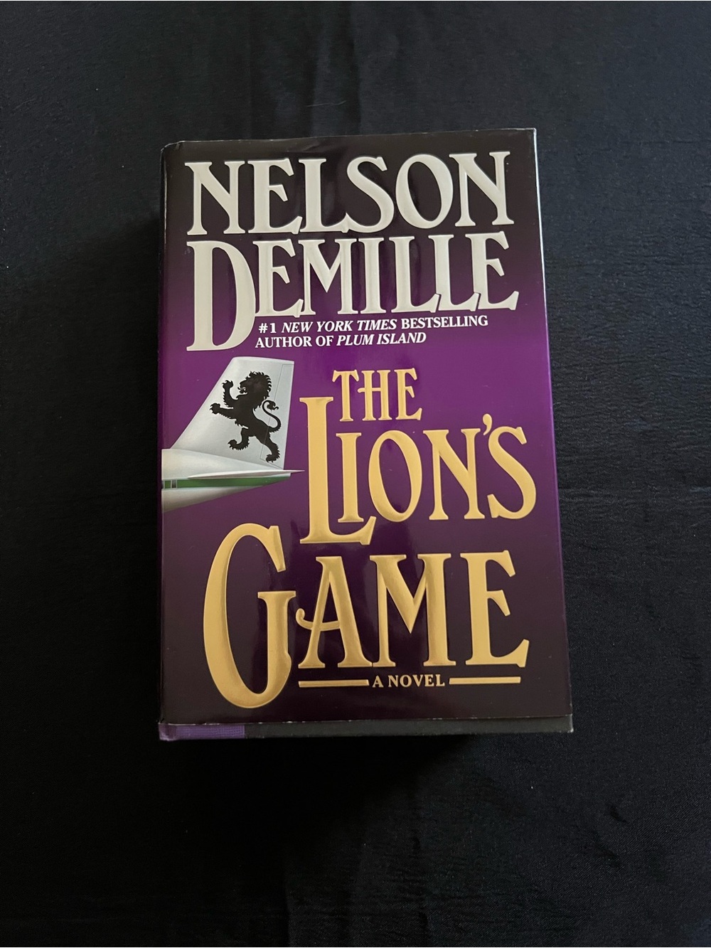 The Lion's Game Hardcover Book Nelson DeMille John Corey Series
